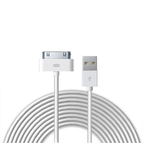 Iphone4 oplader, USB kabel, datakabel